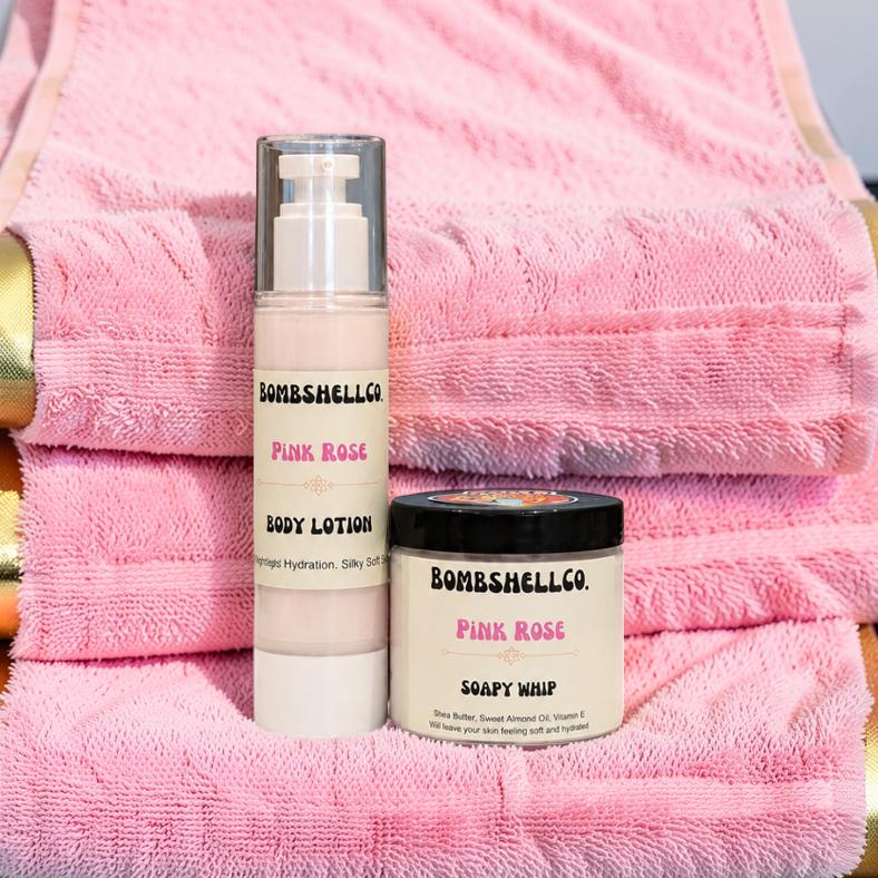Picture of Dubai fragrances whipped soap and body lotion for dry skin