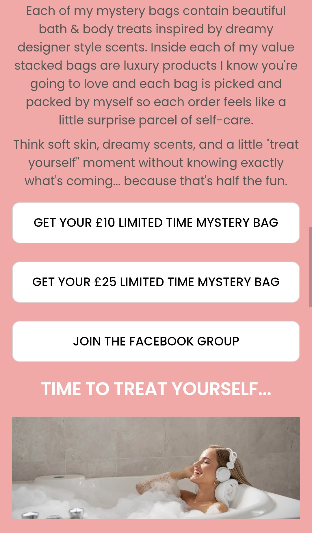 mystery bag skin care BombshellCo
